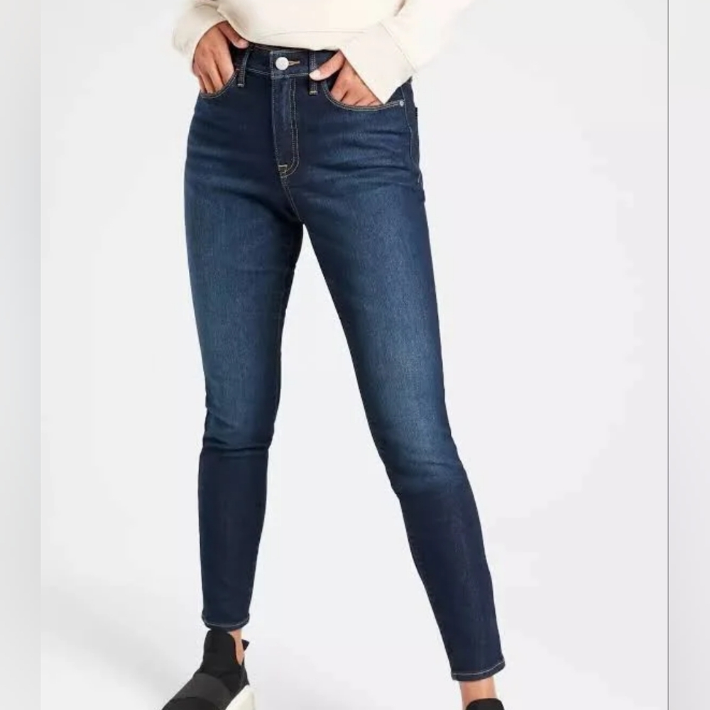 𝅺ATHLETA Sculptek Overdye Skinny Jeans Size 4